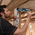 ⁦زاوية قياس زوايا بوش طول الذراع 40 سم موديل BOSCH - GAM 220⁩ - الصورة ⁦2⁩