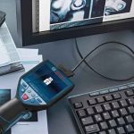 ⁦كاميرا استكشاف بوش للمناطق الضيقة والتى يصعب الوصول اليها مع شاشة موديل 2.7 BOSCH - GIC 120 4 x 1,5V LR6⁩ - الصورة ⁦2⁩