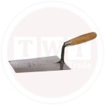 مسطرين صلب قطعة واحدة يد خشب 18 سم صينى APT WISS