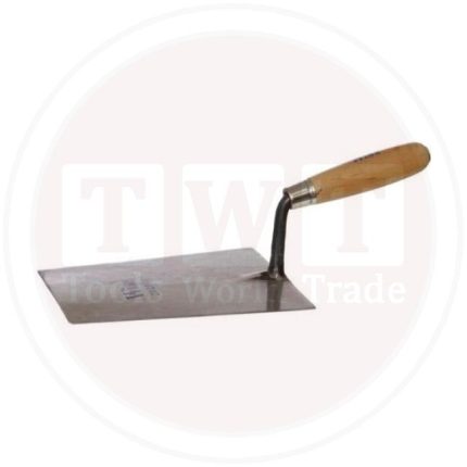 مسطرين صلب قطعة واحدة يد خشب 18 سم صينى APT WISS