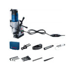 ⁦مثقاب شنيور معادن بوش 50 مم 1200 وات + ستاند مغناطيسي صيني BOSCH - GBM 50-2⁩ - الصورة ⁦2⁩
