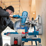 ⁦ديسك بوش خشب 2000 وات 12 بوصه مفصلي منزلق زاوية 45 درجة يمين ويسار ليزر صيني BOSCH - GCM 12 GDL⁩ - الصورة ⁦2⁩