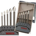 ⁦مجموعه من البنط كعب سليندر للسيراميك 5 قطع بوش  BOSCH Set of 5 CYL-9 for Ceramic Ø 4, 5, 6, 8, 10 mm⁩ - الصورة ⁦2⁩