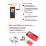 ⁦جهاز قياس الزوايا مغناطيس يوني تي UNI-T  UT320 B⁩ - الصورة ⁦4⁩