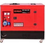 مولد كهرباء بنزين مارش 16.5 كيلو وات 26 حصان مزود بكابينة هوندا طراز BRAVA BR17000 CSRX SILENT  -  GX 690