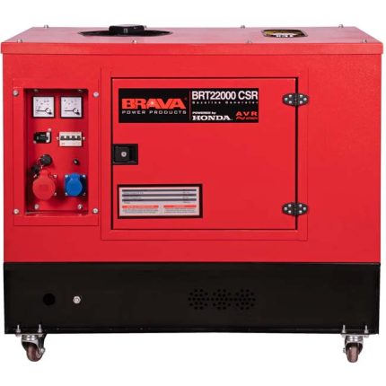 مولد ديزل برافا سنجل 3 فاز 220 فولت BRAVA  DR17000CSR AVR