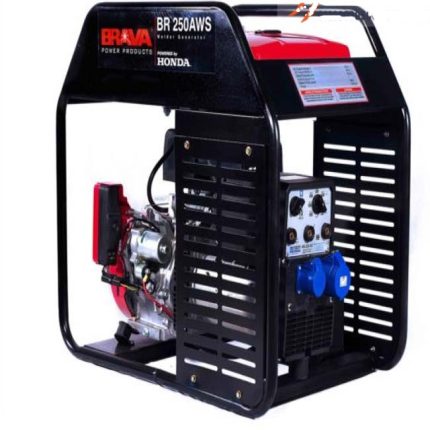 ماكينة لحام 200 امبير هوندا قدرة 11.2 حصان طراز BRAVA BR 250 AW  -  GXV 390