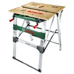 طاوله بوش لتثبيت قطع العمل بشكل امن قابلة للطي  BOSCH WORK BENCH PWB 600