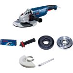 ⁦صاروخ بوش تجليخ و قطعيه 5 بوصه 900 وات 11000 لفه لكل دقيقة صيني BOSCH - GWS 9-125⁩ - الصورة ⁦3⁩