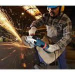 ⁦صاروخ بوش 9 بوصه 2600 وات مقبض عادي دوار صناعة روسي BOSCH - GWS 26-230 B⁩ - الصورة ⁦2⁩