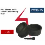 ⁦لقمة لحام مواسير اي بي تي 75 مم تفلون أسود خدمة شاقة موديل APT DW19-75⁩ - الصورة ⁦2⁩