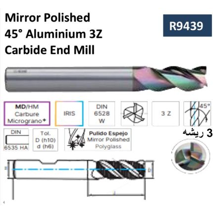 انديـمـيـل كـاربـيـد  3 ريشة  ألـومـنـيـوم 16×92 مم  ايزار  IZAR   R9439