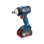 دريل فك وربط بطارية بوش 1/2 بوصه 18 فولت موديل BOSCH - GDS 18V-EC 250 2x4,0 Ah, AL 1860 CV, L-BOXX