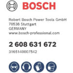 ⁦سلاح منشار اركيت للحديد قطعيه دائريه 3 قطع BOSCH JSB T218 A Basic for Metal Curve Cut 3 Pcs⁩ - الصورة ⁦3⁩