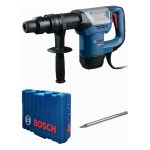 شاكوش بوش تكسير 5.7 كجم 1100 وات الكتروني يحتوي علي حقيبه مع 1 اجنه مدبب صيني BOSCH - GSH 500 - SDS MAX 280 mm