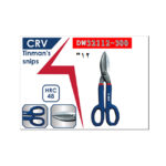 ⁦مقص صاج موديل أمريكى يد مغلقة عازل أزرق و أحمر 12 بوصه اي بى تى APT DW32112-300⁩ - الصورة ⁦3⁩
