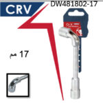 ⁦مفتاح بيبه كروم فانديوم  17 مم CR.V اي بي تي موديل APT  DW481802-17⁩ - الصورة ⁦3⁩