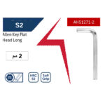 ⁦مفتاح ألـن مـسـدس طويل 2 مم ( S2 ) أي بى تى موديل  APT AH51271-2⁩ - الصورة ⁦2⁩