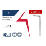 ⁦مفتاح ألـن مـسـدس طويل 10 مم  ( S2 ) أي بى تى موديل   APT AH51271-10⁩ - الصورة ⁦2⁩