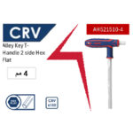 ⁦مفتاح الن يد حرف T هكس طويل 4 مم(CRV) اي بى تى موديل APT AH521510-4⁩ - الصورة ⁦3⁩
