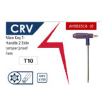 ⁦مفتاح الن يد حرف T توريكس بدليل طويلT10 أي بى تى(CRV) موديل APT  AH581510- 10⁩ - الصورة ⁦3⁩