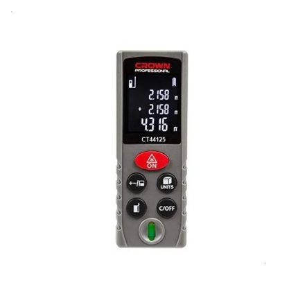 متر ليزر كراون 25 متر ديجيتال موديل CROWN CT44125