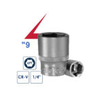 ⁦لقمة رباط مسدسه مربع 1/4 بوصه 9 مم أي بى تى - 25 APT CR-V⁩ - الصورة ⁦2⁩