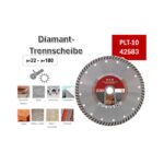 ⁦صنية ديوي الماظ جرانيت تربو جـاف ألمانى مقاس 7.25 بوصة 180-22 مم DIEWE PLT-10 42583⁩ - الصورة ⁦2⁩
