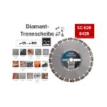 ⁦صنية ديوي الماظ أسفلت ماء ألمانى مقاس 12 بوصة 300-25 مم خدمة شاقة DIEWE  SC 620- 8429⁩ - الصورة ⁦2⁩