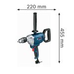 ⁦شنيور بوش 16 مم عاده يمين و شمال 850 وات صيني BOSCH - GBM 1600RE⁩ - الصورة ⁦2⁩