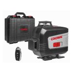 ميزان ليزر كراون 16 خط 30 متر 4 عدسات 360 درجة ليزر اخضر بالريموت موديل CROWN - CT44091
