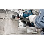 ⁦شنيور بوش 24 مم عادة و دقاق ظرف 13 مم سرعتين الكترونى 1100 وات يمين وشمال صنع في المجر BOSCH - GSB 24-2 L-CaseKeyed chuck 13 mm⁩ - الصورة ⁦5⁩