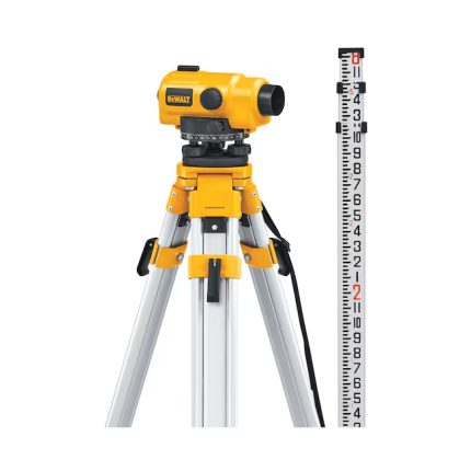 ميزان ليزر ديوالت بعدسه مكبره تصل الي 26 مره في مساحه 300 قدم  DEWALT DW096PK