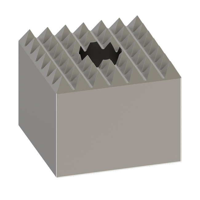 1618623206-1 بنطة زنبرة مقاس 60*60 -بوش عدد السنون 7*7 BOSCH Bush Hammer (60X60 M.M, 7X7 Teeth) - الصورة 1
