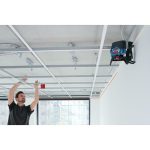 ⁦ميزان ليزر بوش تحديد 2 خط أفقي ورأسي و 2 نقطة مع الحامل الدوار RM 2 موديل BOSCH - GCL 2-50C⁩ - الصورة ⁦2⁩