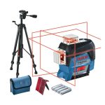 ⁦ميزان ليزر بوش  3 مستويات 80 متر  بطارية ليثيوم ايون 12 فولت موديل BOSCH - GLL 3-80 C BM⁩ - الصورة ⁦2⁩