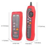 ⁦جهاز تحديد أماكن الكابلات الحيه والكشف عن أعطال الكابلات يوني تي UNI-T UT638KIT⁩ - الصورة ⁦5⁩