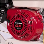 ⁦هزاز خرسانه بدون زمبة  برافا بالقاعده الجديده الدواره والكوبلنج BRAVA GX160 VX⁩ - الصورة ⁦2⁩