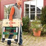 ⁦طاوله بوش لتثبيت قطع العمل بشكل امن قابلة للطي  BOSCH WORK BENCH PWB 600⁩ - الصورة ⁦3⁩