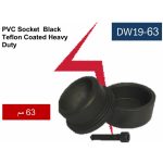 ⁦لقمة لحام مواسير اي بي تي 63 مم تفلون أسود خدمة شاقة APT DW19-63  12⁩ - الصورة ⁦2⁩