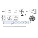 ⁦أنديميل 6 ريشة صلب هواء أسباني  مقاس 26.0 مم ايزار IZAR    R4401⁩ - الصورة ⁦3⁩