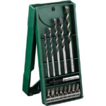 ⁦تشكيله من البنط متعدده الاستخدام + سنون مفكات + ادابتر 14 قطعه BOSCH  14 Pcs Multi-Material drill bits + Screw drivers⁩ - الصورة ⁦2⁩