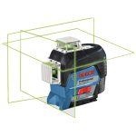 ميزان ليزر بوش  3 مستويات 80 متر بطارية ليثيوم ايون 12 فولت موديل BOSCH - GLL 3-80 CG BM
