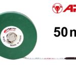 متر قياس مهندس شريط فايبر جلاس اخضر صيني 50 متر اي بي تي موديل  APT CRP-5001