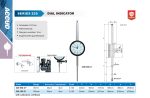 ⁦ساعه شنكار 50 مم دقه 0.01 مم بحامل خلفي اضافي  ACCUD⁩ - الصورة ⁦2⁩