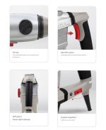 ⁦شاكوش ماكس كراون 40 مم 1250 وات موديل CROWN - CT18080⁩ - الصورة ⁦5⁩