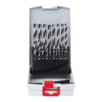 ⁦علبة بنط حدادي بوش 19 قطعه بوينت تيك من 1 مم الى 10 مم  BOSCH Set of HSS-PointTeQ 1-10 mm 19 Pcs⁩ - الصورة ⁦2⁩