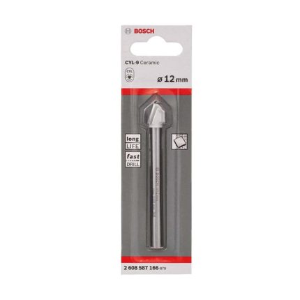 بنطه كعب سليندر للسيراميك  12 مم BOSCH CYL-9 for Ceramic 12 x 90 mm