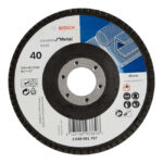 صنفرة مروحية  بوش 4.5 بوصة عادية خشانة 40  BOSCH Metal Flap Disc 115mm G 40