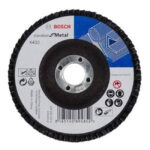 صنفرة مروحية حديد  4.5 بوصه بوش خشانة 60 BOSCH Metal Flap Disc 115mm G 60